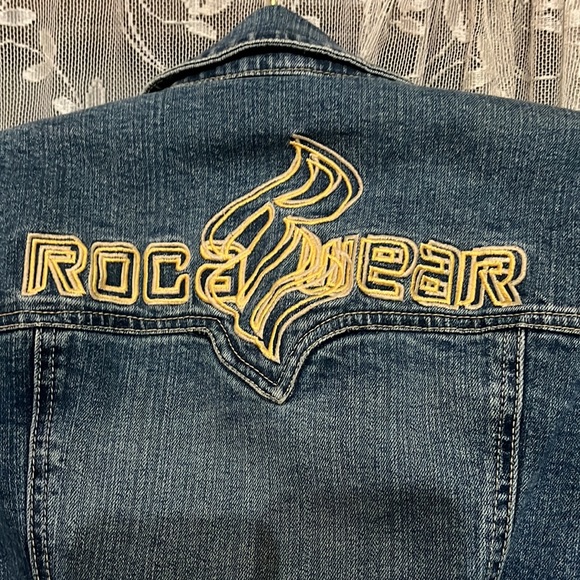 Vintage roca  wear like new condition 1994 collection vintage Jean jacket - Picture 6 of 6